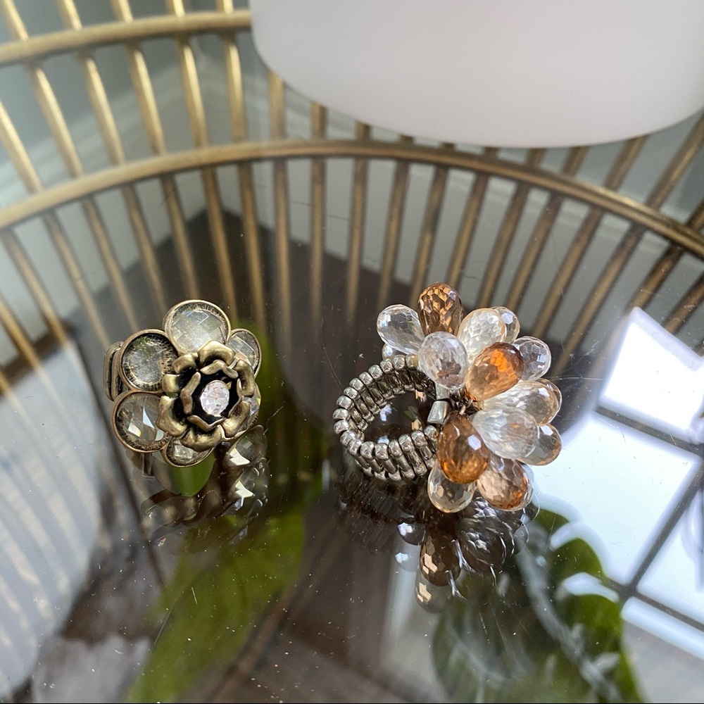 Oversized Jeweled Rings - Picture 3 of 8